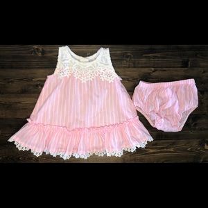 Rare Editions Dress & Bloomers